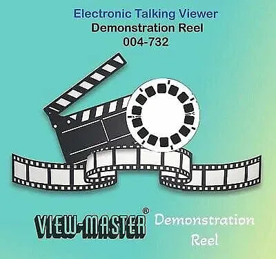 DR 004-722 - Electronic Talking View-Master Viewer Demonstration Reel -  vintage