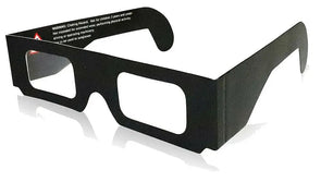 DEPTH Black Cardboard 3D Glasses - Standard Definition - Standard Grade - NEW 3dstereo 
