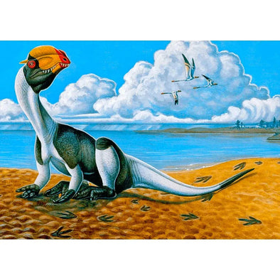 Dilophosaurus - 3D Action Lenticular Postcard Greeting Card - NEW Postcard 3dstereo 