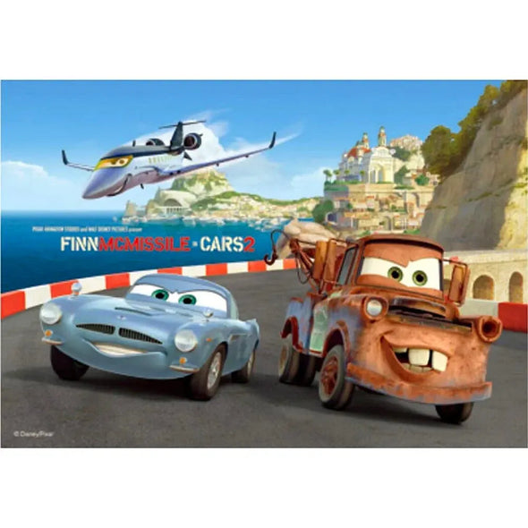 Disney Cars 2 -Finn McMiscle & Mater - 3D Lenticular Poster - 10x14 - NEW Poster 3dstereo 