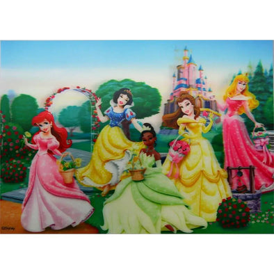 Disney Princesses - In the Garden - 3D Lenticular Poster - 10x14 - NEW Poster 3dstereo 