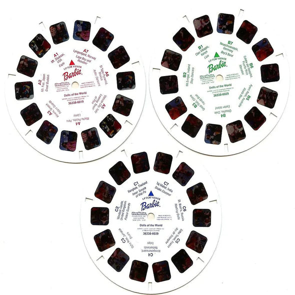 Dolls of the World - View-Master 3 Reel Set - NEW - (WKT-6338) Packet 3dstereo 