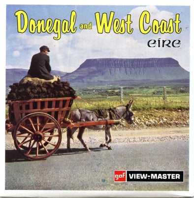 Donegal and West Coast EIRE - View-Master 3 Reel Packet - 1960s Views - Vintage - (zur Kleinsmiede) - (C342e-BG1) Packet 3dstereo 