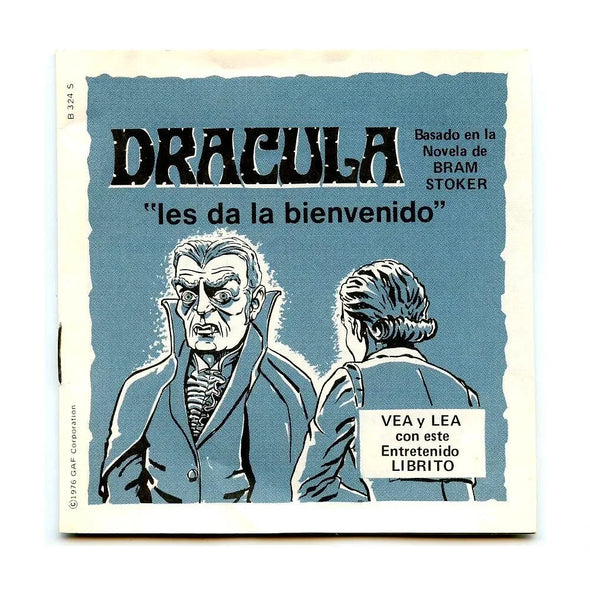 Dracula - View-Master 3 Reel Packet - vintage - (ECO-B324S-G5) Packet 3Dstereo 