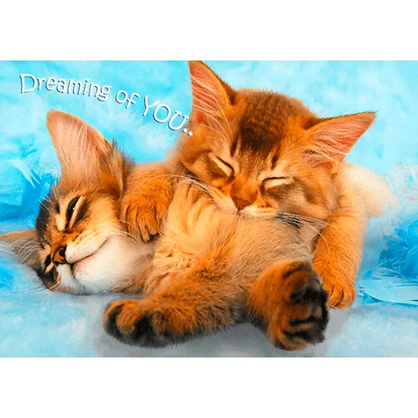 Dreaming of You - 3D Action Lenticular Postcard Greeting Card- NEW Postcard 3dstereo 