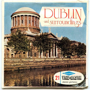 Dublin and Surroundings - View-Master - 3 Reel Packet - 1960s views - vintage - (ECO-C344E-BS6) Packet 3dstereo 