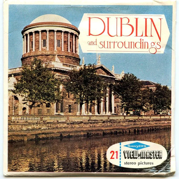 Dublin and Surroundings - View-Master - 3 Reel Packet - 1960s views - vintage - (ECO-C344E-BS6)