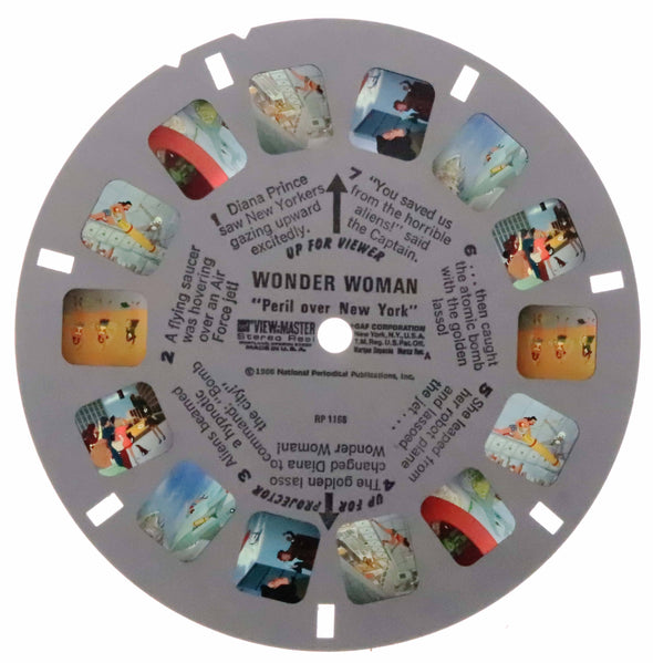 View-Master Good Guys Super Hero Gift Pack Canister - 8 Reels-Model G Viewer-w Canister 3dstereo 