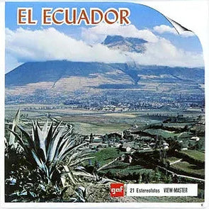El Ecuador - View-Master - Vintage - 3 Reel Packet - 1970s views - B091-G1C 3Dstereo 