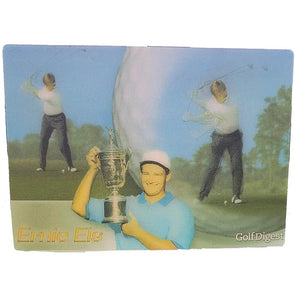 Ernie Els - Golf's Greatest Swings - Animated - 3D Lenticular Postcard Greeting Card - NEW Postcard 3dstereo 