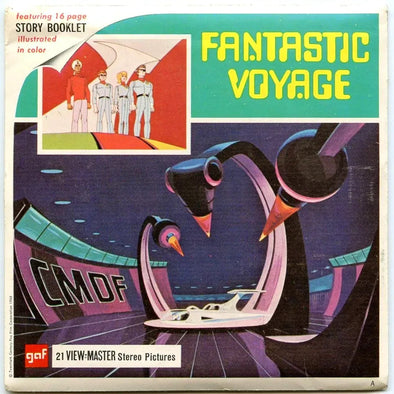 Fantastic Voyage - View-Master - Vintage - 3 Reel Packet - 1970s views - B546 3Dstereo 
