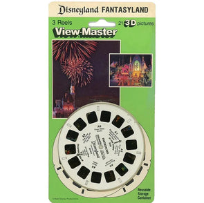 Fantasyland - Disney World - View-Master 3 Reel Set on Card NEW - (VBP-3020) VBP 3dstereo 