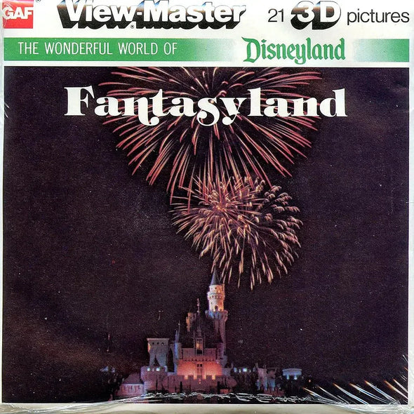 Fantasyland - View-Master 3 Reel Packet - 1970s - (PKT-K5-G6m)