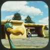 Flintstones Bedrock City - View-Master 3 Reel Set on Card - vintage - (5099) VBP 3dstereo 