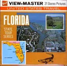 Florida, the Peninsula State - View-Master - 3 Reel Packet - 1970s views - vintage (PKT-A960-G3A) 3Dstereo 