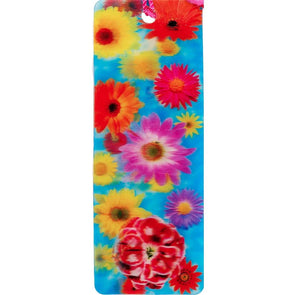 FLOWERS - 3D Lenticular Bookmark - NEW