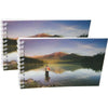 FLY FISHERMAN - Two (2) Notebooks with 3D Lenticular Covers - Unlined Pages - NEW Notebook 3Dstereo.com 
