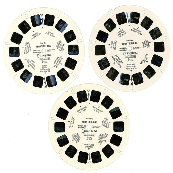 Frontierland - View-Master 3 Reel Packet - 1960s Views - Vintage - (ECO-A176-S6A)