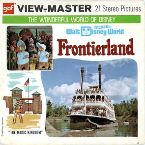 Frontierland - View-Master 3 Reel Packet - 1970s Views - Vintage - (ECO-A951-G3A-b) 3Dstereo 