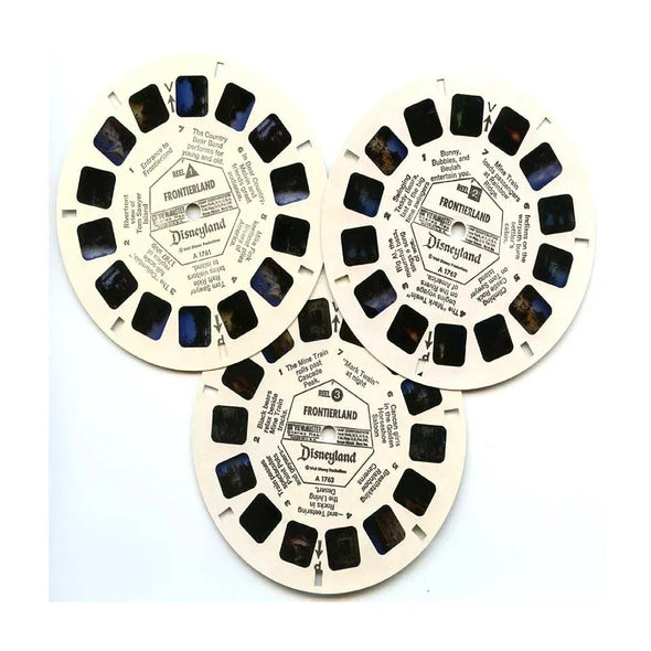 Frontierland - View-Master - Vintage - 3 Reel Packet - 1970s views - ( ECO-A176-G3Fx ) 3dstereo 