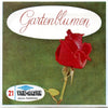 Gartenblumen - Garden Flowers - View-Master 3 Reel Packet - 1960s Views - Vintage - (PKT-B628D-BS6) Packet 3dstereo 