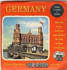 Germany - View-Master - Vintage - 3 Reel Packet - 1950s views - S3 3Dstereo 