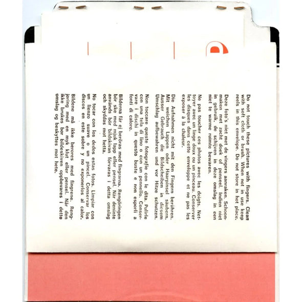 Ghana - View-Master 3 Reel Set on Card - (zur Kleinsmiede) - (BC771-123-EM) - vintage VBP 3dstereo 