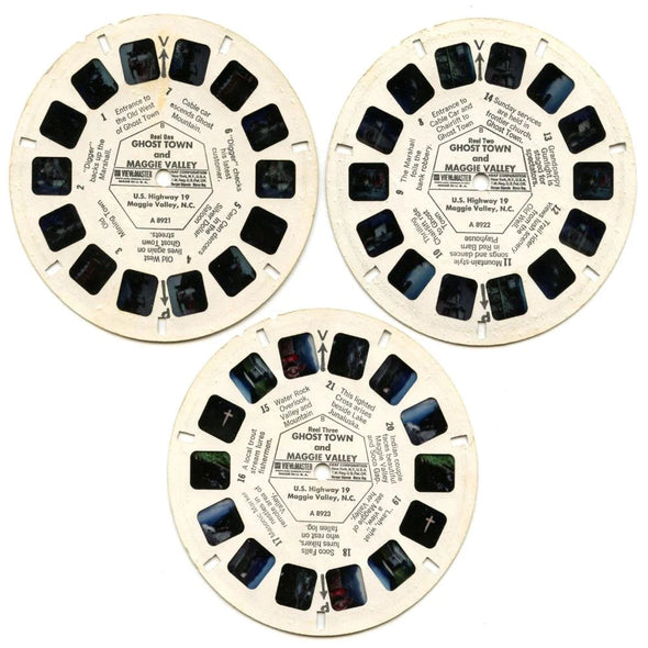 Ghost Town In The Sky - View-Master 3 Reel Packet - 1960s Views - Vintage - (BARG-A892-G1B)