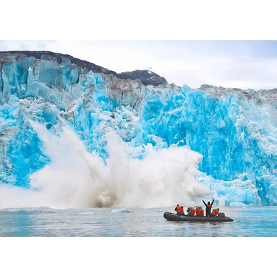 Glacier Bay, Alaska - 3D Lenticular Postcard Greeting Card - NEW Postcard 3dstereo 