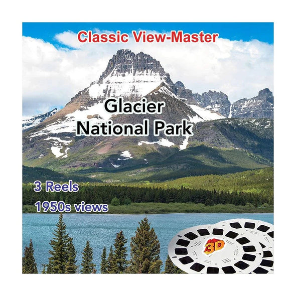 Glacier National Park, Montana - Vintage Classic View-Master - 1950s views
