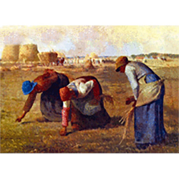 GLEANERS - Jean-Francois Millet - 3D Lenticular Postcard Greeting Card - NEW