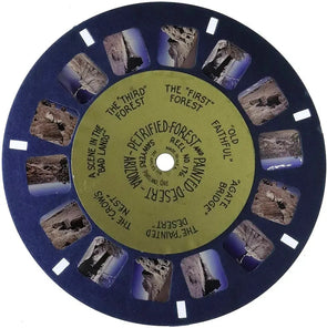 Petrified Forest and Painted Desert Arizona -  View-Master Gold Center Reel - vintage (GC-176)