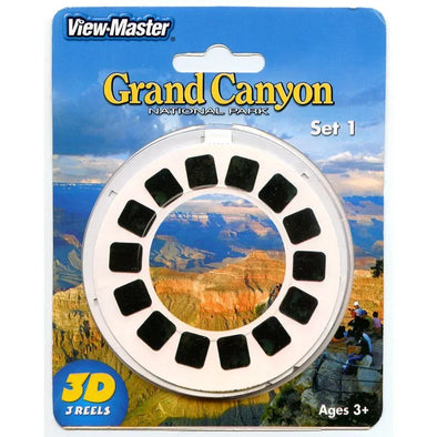 Grand Canyon- Set 1 - National Park - View-Master 3 Reel Set on Card - NEW - (VBP-5314) VBP 3dstereo 