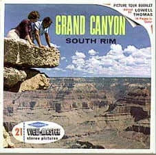 Grand Canyon - South Rim - View-Master - Vintage - 3 Reel Packet - 1960s views - A361 3Dstereo 