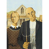 Grant Wood - American Gothic - 3D Lenticular Postcard Greeting Card - NEW 3dstereo 