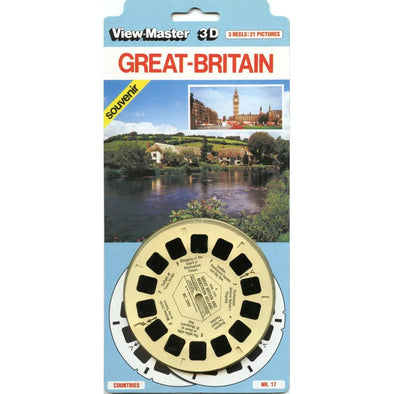 Great-Britain - View-Master 3 Reel Set on Card - (zur Kleinsmiede) - (C320-123-EM) - NEW VBP 3dstereo 