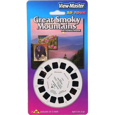 Great Smoky Mountain - View-Master 3 Reel Set on Card - NEW - (VBP-5408)