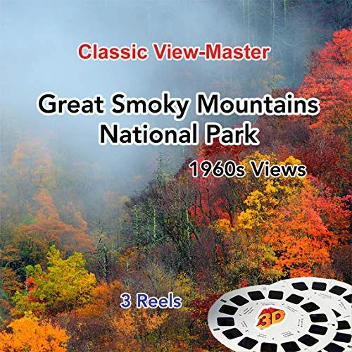 Great Smoky Mountains National Park- Vintage Classic View-Master - 1960s views CREL 3dstereo 