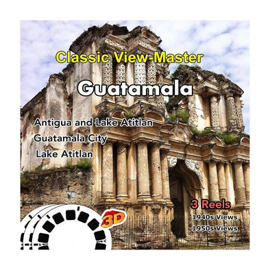 Guatemala - Vintage Classic View-Master - 1950s views CREL 3dstereo 