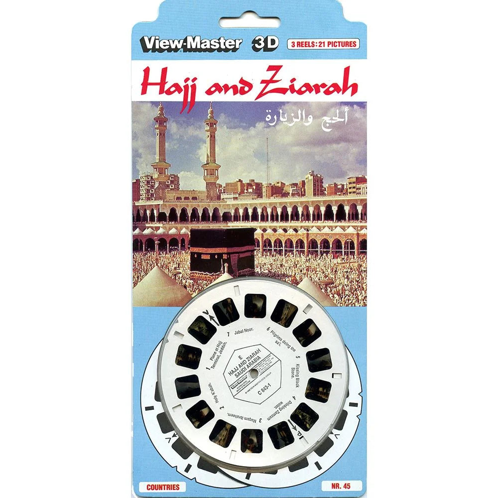 Hajj and Ziarah - View-Master 3 Reel Set on Card - (zur Kleinsmiede) - –