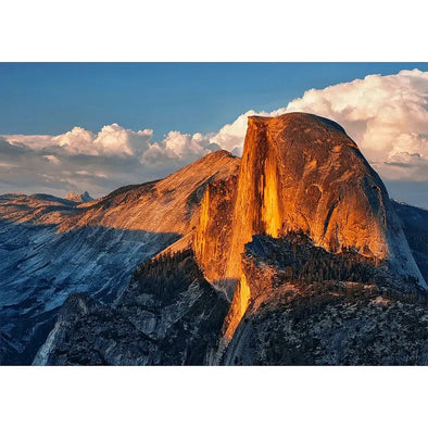 Half Dome at Sunset - 3D Lenticular Postcard Greeting Card - NEW Postcard 3dstereo 