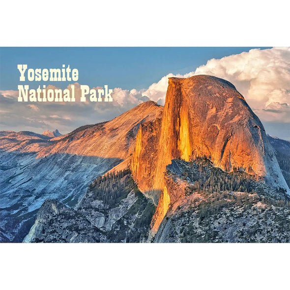 HALF DOME, YOSEMITE - 3D Magnet for Refrigerators, Whiteboards, and Lockers - NEW MAGNET 3dstereo 