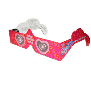 Hearts - I Only Have Eyes for You - 3D Holographic Glasses - NEW 3dstereo 