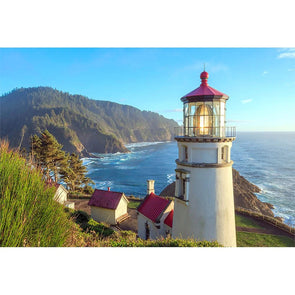 HECETA HEAD LIGHTHOUSE - 2 Image 3D Flip Magnet for Refrigerators, Whiteboards, and Lockers - NEW MAGNET 3dstereo 