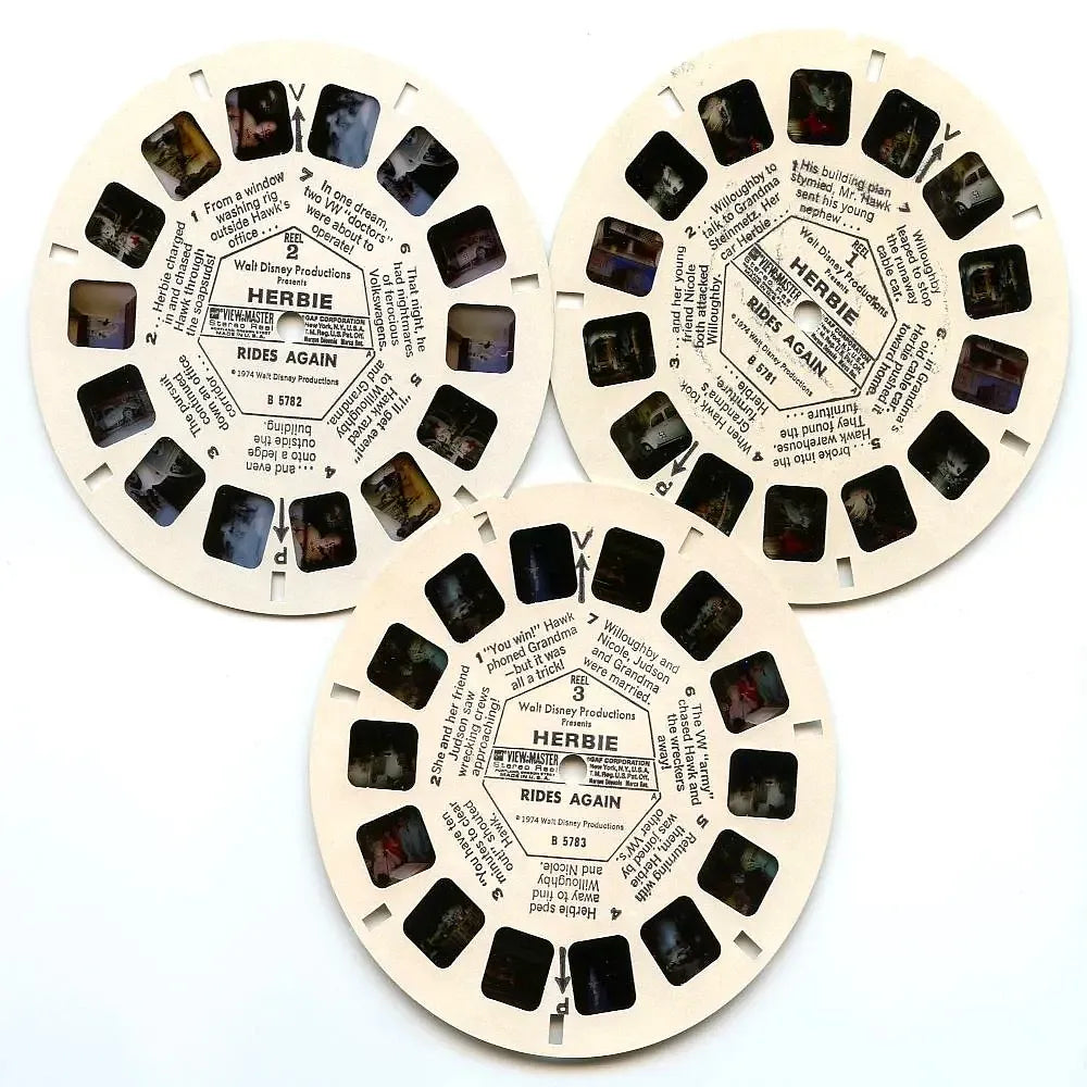 ALF TV Show ViewMaster 3 Reel Set 21 3D Images ALF TV Show