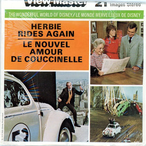 Herbie Rides Again - View-Master 3 Reel Packet - 1980s - Vintage - (PKT-B578-V2Cmint) Packet 3Dstereo 