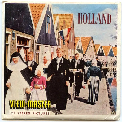 Holland - Coin & Stamp - View-Master - Vintage - 3 Reel Packet - 1960s views - (PKT-C400-BS5sc) Packet 3Dstereo 
