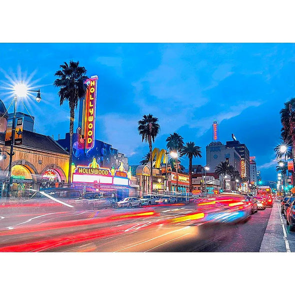 Hollywood, California - 3D Action Lenticular Postcard Greeting Card- NEW Postcard 3dstereo 