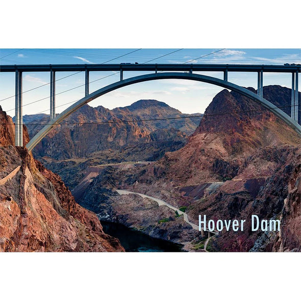 HOOVER DAM - 2 Image 3D Flip Magnet for Refrigerators, Whiteboards, and Lockers - NEW