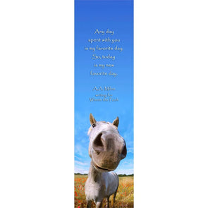 HORSE NOSE - 3D Lenticular Bookmark - NEW